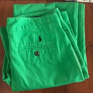 Polo Ralph Lauren green dress pants Size 14 boys